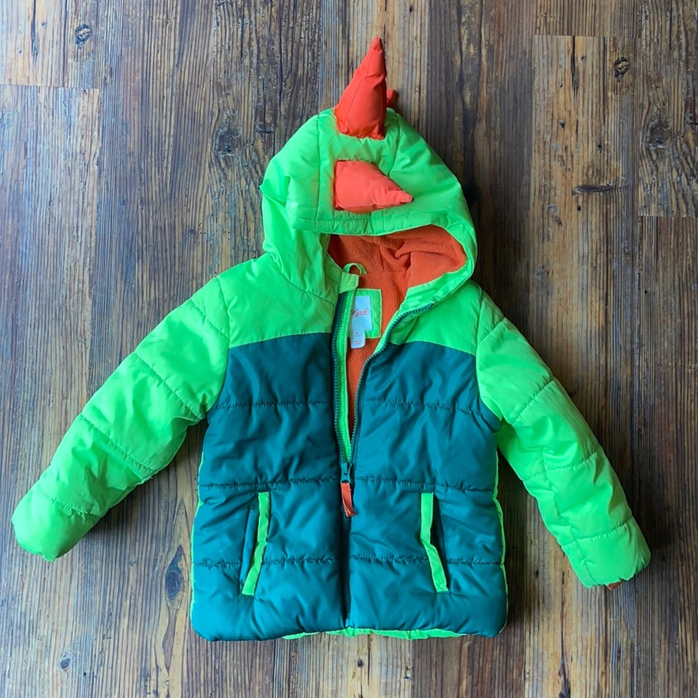 3T Dragon Neon Green Jacket